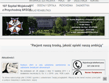 Tablet Screenshot of 107sw.mil.pl